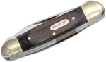 Buck 0389BRS 389 Canoe Pocket Knife 2 Blade Woodgrain 3 5/8" 389BRS