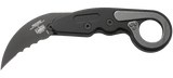 Columbia River CRKT 4040V 4040 Provoker Veff Serrations Morphing Karambit Folding Knife D2  Joe Caswell Design