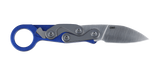 Columbia River CRKT 4050 Provoke EDC Kinematic Folding Knife D2 Drop Point Blue Aluminum
