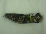 Buck 0415CMS 415 Kalinga Pro Folding Knife Camo Handle Linerlock 2007 USA Lot#415-4