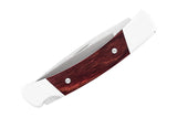 Buck 0501RWS 501 Squire Folding Sheath Pocket Knife DymaLux Red Wood USA Lockback 501RWS