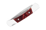 Buck 0503RWS 503 Prince Folding Pocket Knife Lockback USA Dymalux Red Wood 503RWS