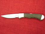 Buck 0532 532-BR Bucklock Limited Edition Knife BG-42 Walnut Handle Leather Sheath 2000 USA UNUSED Lot# 532-18