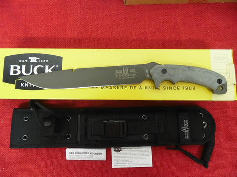 Buck 0060BKSBH 60 Hoodlum Ron Hood Collaboration Tactical Survival Knife USA Made 2015 NOS Lot#BU-56