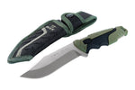 Buck 0656GRS 656 Pursuit Large Hunting Knife Fixed Blade Green GFN/Rubber 420HC USA 656GRS