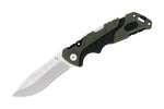 Buck 0659GRS 659 Folding Pursuit Large Lockback Knife GFN/Rubber 420HC USA Polyester Sheath 659GRS