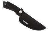 Buck 0685BKG 685 BuckLite Max II Large Hunting Knife Fixed Blade Guthook 420HC Rubber USA 685BKG