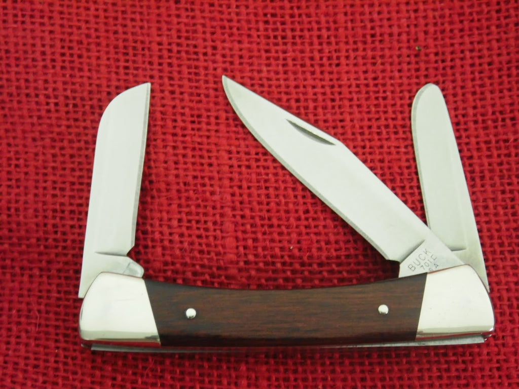 Buck 0701 701 Bronco 3 Blade Pocket Knife USA Made 1999 UNUSED in