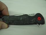 Buck 0841CFS 841 Sprint Pro Flipper Knife Marbled Carbon Fiber S30V USA Made Discontinued Lot#BU-285's