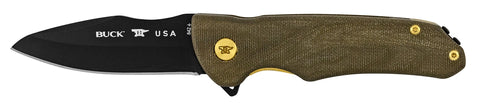 Buck 0842GRSLE 842 Sprint Ops Pro 2002 Legacy Collection Limited Edition Flipper Knife Micarta S45VN USA