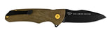 Buck 0842GRSLE 842 Sprint Ops Pro 2002 Legacy Collection Limited Edition Flipper Knife Micarta S45VN USA