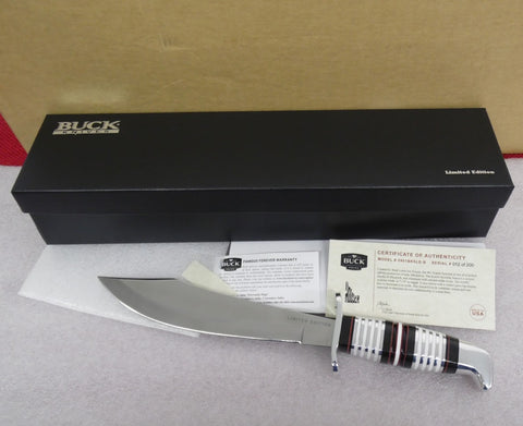 Buck 0901BKSLE 901 Scimitar 2018 Legacy Collection Limited Edition Knife #12/200 USA Made