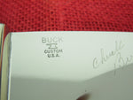 Buck 0925 925-SP1 Custom Skinner Knife WBC Wilde Bill Cody Elk Stag BG-42 USA Made 2005 UNUSED