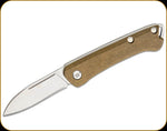 Buck 0250GRS Saunter Slipjoint Pocket Knife Canvas Micarta Drop Point 154CM USA