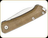 Buck 0250GRS Saunter Slipjoint Pocket Knife Canvas Micarta Drop Point 154CM USA