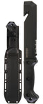 Becker Knife by Ka-Bar BK3 Tac Tool Black 7" Long 1/4" Thick 1095 Blade Tactical Rescue Tool USA