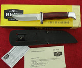 Buck 0212CWSSH 212 Fixed Ranger Knife 2019 President's #59/115 Tour Cherrywood CJ Signed USA Lot#BU-75