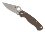 Spyderco C81GPBN15V2 Paramilitary Para 2 Sprint Run 2023 Knife 15V Steel Brown G10 USA