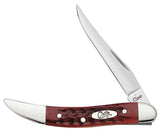 Case 00792 Small Texas Toothpick 3" Pocket Worn Old Red Corn Cob Jig USA Made Slip Joint Knife 610096 SS