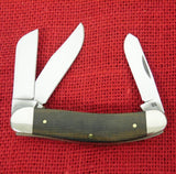 Case 23474 Sowbelly Bose Black/Green Micarta TB10339 SS Pocket Knife 2022 USA Made