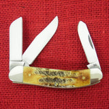 Case 65313 Sowbelly Bose 6.5 Bonestag TB6.5339 SS Pocket Knife 2022 USA Made