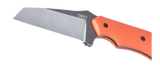 Columbia River CRKT 2399 S.P.I.T. Small Pocket Inverted Tanto Neck Knife Fixed Blade Orange G10 Alan Folts