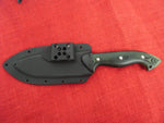 Spyderco FB18 Woodlander Fixed Blade Knife Jerry Hossom Design 2008-2009 N690Co Italy Made Lot#SP-6