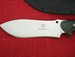 Spyderco FB18 Woodlander Fixed Blade Knife Jerry Hossom Design 2008-2009 N690Co Italy Made