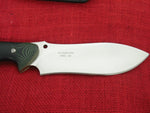 Spyderco FB18 Woodlander Fixed Blade Knife Jerry Hossom Design 2008-2009 N690Co Italy Made