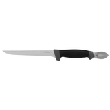Kershaw 1243SHX 7" Fillet Knife Boning w/ Gutting Spoon Rubber Handle 1243SH