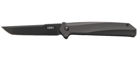 Columbia River CRKT K500GKP Ken Onion Helica Flipper Knife Black D2 Blade Aluminum Handle