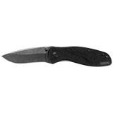 Kershaw 1670BW 1670 Blur Blackwash SpeedSafe Assisted Opening Knife Liner Lock Black Aluminum Ken Onion USA