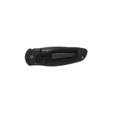 Kershaw 1670GBBLKST 1670 Blur Glass Breaker Serrated SpeedSafe Assisted Opening Knife Liner Lock Black Aluminum Ken Onion USA