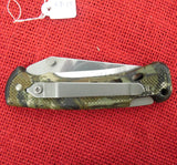 Buck 0442FX 442FX 442 Bucklite Camo (RARE not cataloged) Folding Pocket Knife Lockback USA Made 2001 Lot#LT-18