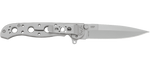 Columbia River CRKT M16-03SS Kit Carson Flipper Knife Frame Lock Spear Point Blade Stainless Handle