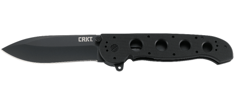 Columbia River CRKT M21-04G Kit Carson Flipper Knife Deep Bellied Spear Point Liner Lock G10